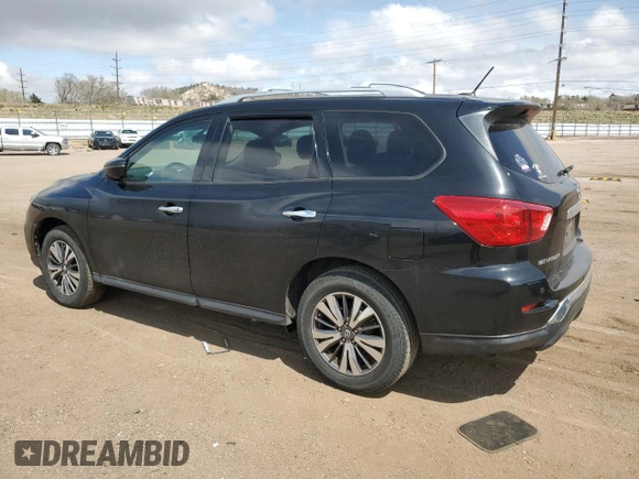 2017 Nissan Pathfinder SL with VIN 5N1DR2MM4HC691314, listed as a Copart auction lot 52129145 with 106,192 mi miles and Salvage Title. Bid and sale history available at carsss.com. Image 2.