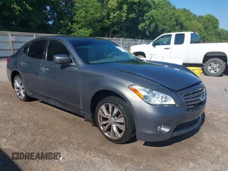 2012 Infiniti M with VIN JN1BY1AR5CM391117, listed as a IAAI auction lot 42650137 with 203,375 mi miles and . Bid and sale history available at DreamBid. Image 1.