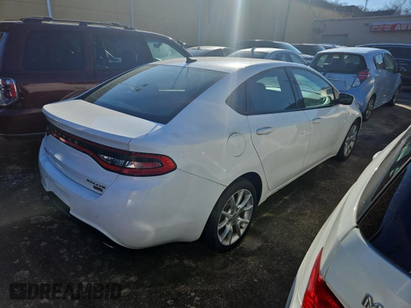 2013 Dodge Dart Rallye with VIN 1C3CDFBH2DD154719, listed as a Copart auction lot 43242755 with 140,913 mi miles and Clean Title. Bid and sale history available at carsss.com. Image 4.