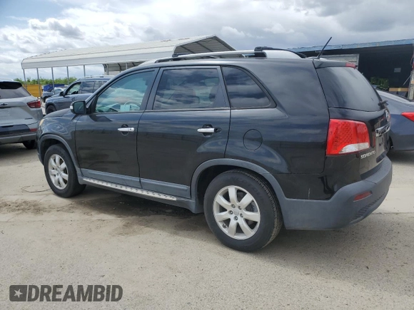 2012 Kia Sorento LX with VIN 5XYKT4A64CG211596, listed as a Copart auction lot 51522015 with 190,813 mi miles and Clean Title. Bid and sale history available at carsss.com. Image 2.