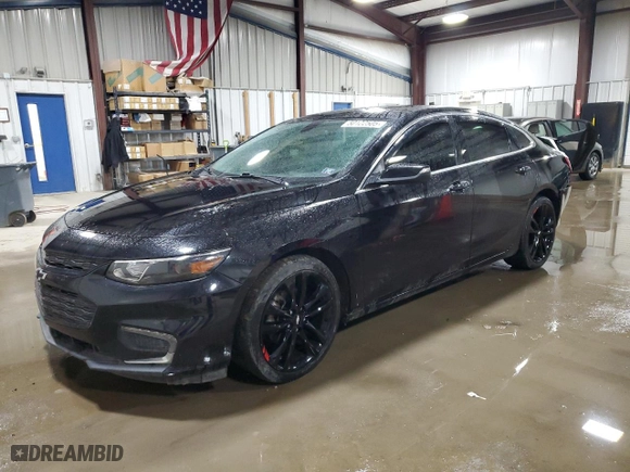 2018 Chevrolet Malibu LT with VIN 1G1ZD5ST3JF294372, listed as a Copart auction lot 50122505 with 54,999 mi miles and Salvage Title. Bid and sale history available at carsss.com. Image 1.