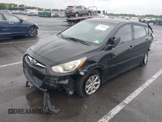 2012 Hyundai Accent GS with VIN KMHCT5AE4CU022894, listed as a IAAI auction lot 42318881 with 179,819 mi miles and . Bid and sale history available at DreamBid. Image 18.