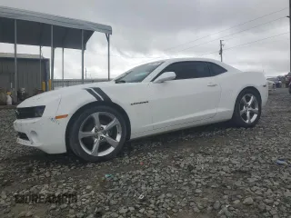 2013 Chevrolet Camaro LT with VIN 2G1FC1E3XD9131161, listed as a Copart auction lot 48005715 with 153,607 mi miles and Salvage Title. Bid and sale history available at carsss.com. Image 1.