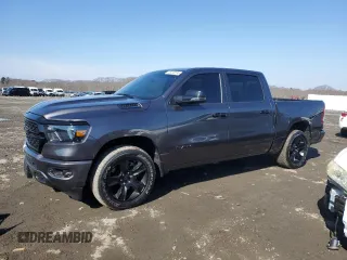 2023 Ram 1500 Big Horn with VIN 1C6SRFFT3PN692682, listed as a Copart auction lot 46248595 with 39,698 mi miles and Salvage title. Bid and sale history available at DreamBid. Image 1.