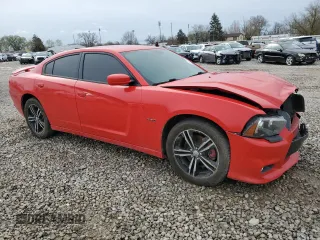 2014 Dodge Charger RT with VIN 2C3CDXDT8EH372417, listed as a Copart auction lot 51407815 with 117,248 mi miles and Salvage Title. Bid and sale history available at carsss.com. Image 4.