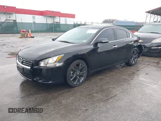 2014 Nissan Maxima SV with VIN 1N4AA5AP6EC437992, listed as a IAAI auction lot 41856233 with 69,059 mi miles and . Bid and sale history available at DreamBid. Image 2.