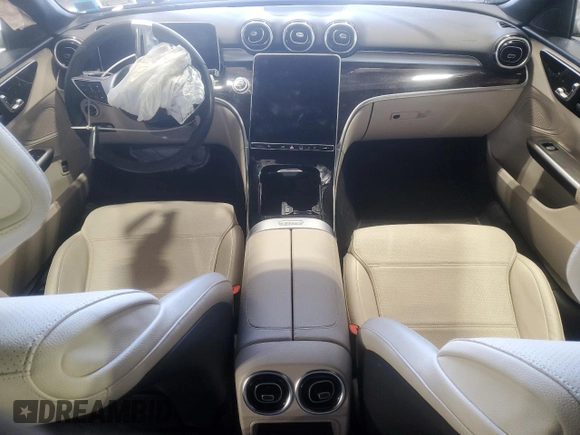 2023 Mercedes-Benz C 300 with VIN W1KAF4HB1PR120708, listed as a Copart auction lot 46120345 with Not Provided miles and Salvage Title. Bid and sale history available at DreamBid. Image 8.
