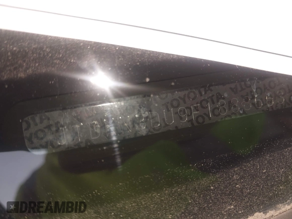 2015 Toyota Prius Four z VIN JTDKN3DU9F1888663, wystawiony jako IAAI lot #42150877 z przebiegiem 138 414 mil mil oraz . Historia ofert i sprzedaży dostępna na DreamBid. Obrazek 9.
