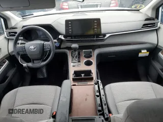 2024 Toyota Sienna LE with VIN 5TDKSKFC8RS111034, listed as a Copart auction lot 73759094 with 0 mi miles and Salvage Title. Bid and sale history available at carsss.com. Image 8.