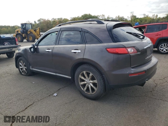 2007 Infiniti FX35 with VIN JNRAS08W47X208620, listed as a Copart auction lot 74446784 with 203,251 mi miles and Salvage Title. Bid and sale history available at carsss.com. Image 2.