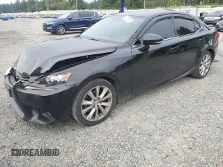 2014 Lexus IS 250 with VIN JTHBF1D28E5039162, listed as a Copart auction lot 62183525 with 120,489 mi miles and Salvage title. Bid and sale history available at DreamBid. Image 1.