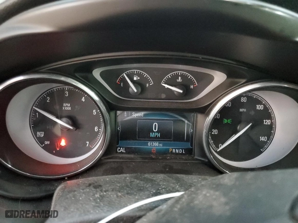 2020 Buick Envision Essence with VIN LRBFXCSA3LD227773, listed as a Copart auction lot 88946335 with 61,366 mi miles and Salvage Title. Bid and sale history available at carsss.com. Image 9.