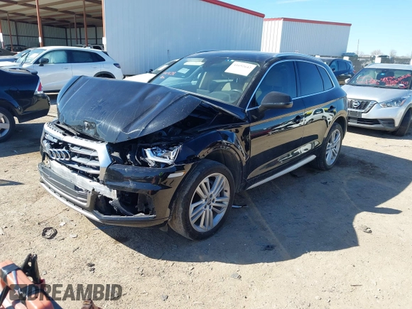 2018 Audi Q5 Premium Plus with VIN WA1BNAFY6J2008147, listed as a IAAI auction lot 41692642 with 113,475 mi miles. Bid and sale history available at carsss.com. Image 17.