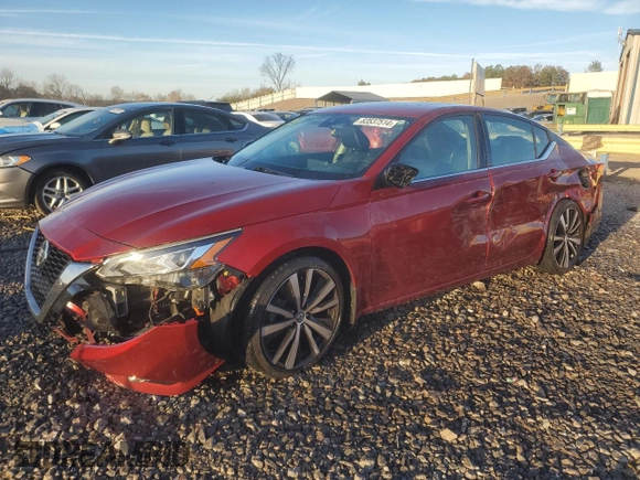 2020 Nissan Altima SR with VIN 1N4AL4CV6LC138418, listed as a Copart auction lot 83537514 with 139,674 mi miles and Salvage Title. Bid and sale history available at carsss.com. Image 1.