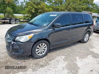 2012 Volkswagen Routan SE z VIN 2C4RVABG4CR390524, wystawiony jako Copart lot #59149255 z przebiegiem 146 380 mil mil oraz Szkoda całkowita • Salvage title. Historia ofert i sprzedaży dostępna na DreamBid. Obrazek 1.