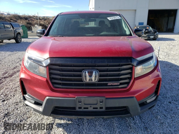 2021 Honda Ridgeline Sport with VIN 5FPYK3F11MB015863, listed as a Copart auction lot 45236215 with 67,854 mi miles and Salvage title. Bid and sale history available at DreamBid. Image 5.