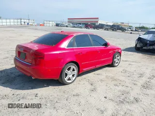 2008 Audi A4 2.0T with VIN WAUAF78EX8A054081, listed as a IAAI auction lot 42165895 with 1 mi miles. Bid and sale history available at carsss.com. Image 4.