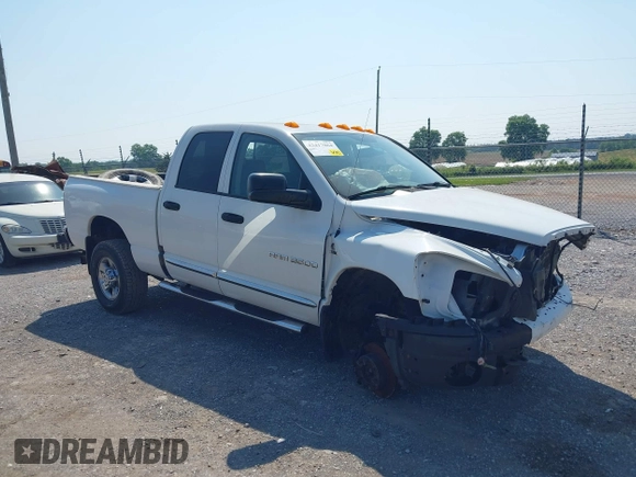 2006 Dodge 3500 SLT with VIN 3D7LX38C36G292102, listed as a IAAI auction lot 42417064 with 197,069 mi miles and . Bid and sale history available at DreamBid. Image 1.
