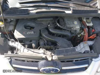 2013 Ford C-Max Energi SEL with VIN 1FADP5CU1DL521392, listed as a IAAI auction lot 41976775 with 121,715 mi miles. Bid and sale history available at carsss.com. Image 10.