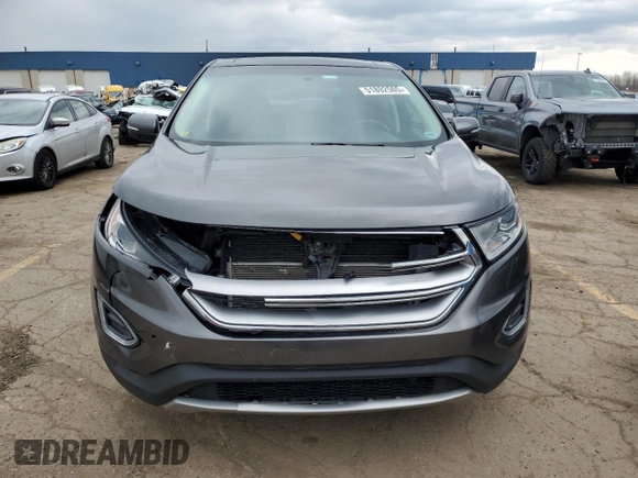 2015 Ford Edge Titanium with VIN 2FMTK4K80FBB05917, listed as a Copart auction lot 51892505 with 122,134 mi miles and Clean Title. Bid and sale history available at carsss.com. Image 5.