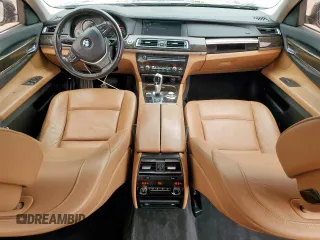 2012 BMW 7 Series 740Li with VIN WBAKB4C57CC575794, listed as a Copart auction lot 49347395 with 189,697 mi miles and Clean title. Bid and sale history available at DreamBid. Image 8.