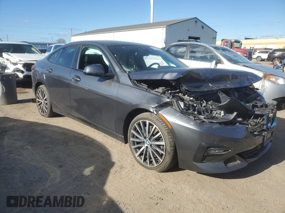 2020 BMW 2 Series 228i xDrive with VIN WBA73AK08L7F87567, listed as a Copart auction lot 79616274 with 48,069 mi miles and Salvage title. Bid and sale history available at DreamBid. Image 4.