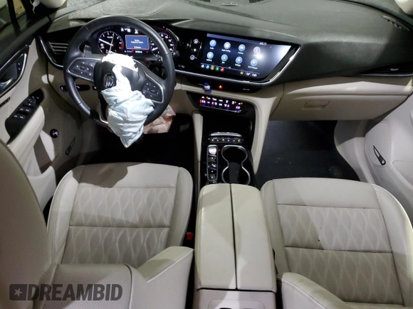 2021 Buick Envision Avenir with VIN LRBFZSR45MD060144, listed as a Copart auction lot 88958375 with 25,968 mi miles and Salvage Title. Bid and sale history available at carsss.com. Image 8.