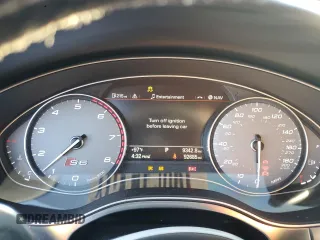 2014 Audi S6 Prestige with VIN WAUF2AFC7EN105279, listed as a Copart auction lot 43951535 with 92,685 mi miles and Salvage Title. Bid and sale history available at carsss.com. Image 9.