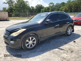 2008 Infiniti EX Journey with VIN JNKAJ09EX8M305105, listed as a Copart auction lot 65010765 with 116,809 mi miles and Clean title. Bid and sale history available at DreamBid. Image 1.