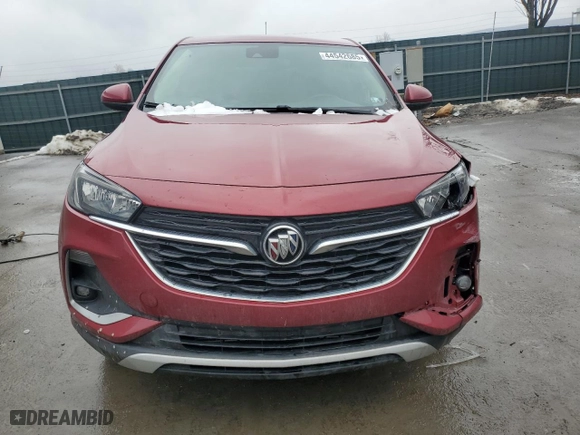 2020 Buick Encore GX Preferred with VIN KL4MMCSL8LB114314, listed as a Copart auction lot 44542685 with 58,515 mi miles and Salvage Title. Bid and sale history available at carsss.com. Image 5.