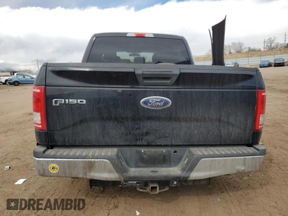 2017 Ford F-150 XL with VIN 1FTEW1E85HFA35022, listed as a Copart auction lot 48306355 with 139,326 mi miles and Salvage Title. Bid and sale history available at DreamBid. Image 6.