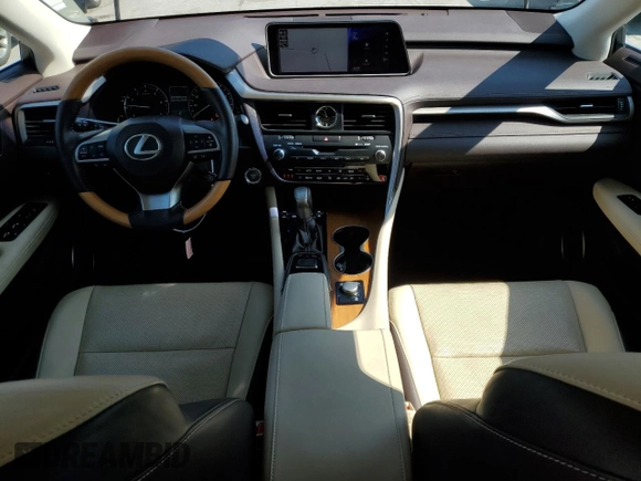 2017 Lexus RX 350 with VIN 2T2ZZMCA6HC035521, listed as a Copart auction lot 54652395 with 50,325 mi miles and Salvage Title. Bid and sale history available at DreamBid. Image 8.