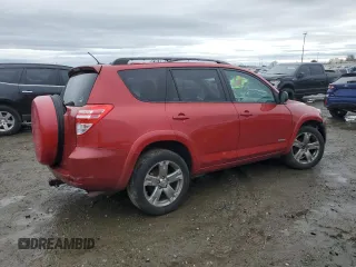 2012 Toyota RAV4 Sport with VIN 2T3WK4DV2CW017111, listed as a Copart auction lot 43661105 with 89,536 mi miles and Salvage Title. Bid and sale history available at carsss.com. Image 3.