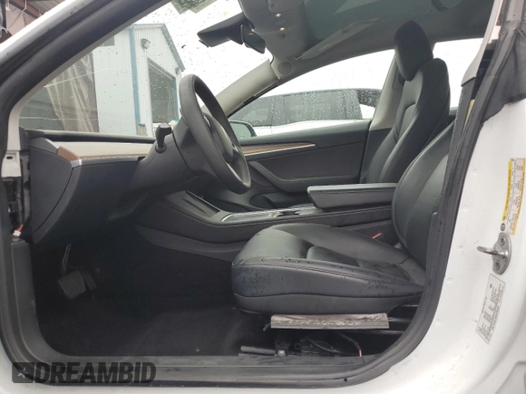 2023 Tesla Model 3 with VIN 5YJ3E1EA0PF463239, listed as a Copart auction lot 59770525 with 48,086 mi miles and Clean title. Bid and sale history available at DreamBid. Image 7.
