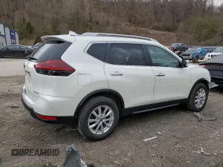 2019 Nissan Rogue SL with VIN 5N1AT2MV5KC736653, listed as a Copart auction lot 48371235 with 45,966 mi miles and Salvage Title. Bid and sale history available at carsss.com. Image 3.
