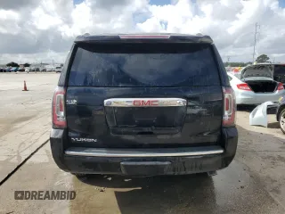 2017 GMC Yukon Denali with VIN 1GKS1CKJ7HR261831, listed as a Copart auction lot 79091724 with 156,082 mi miles and Salvage Title. Bid and sale history available at carsss.com. Image 6.