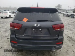 2019 Kia Sorento S V6 with VIN 5XYPGDA58KG449628, listed as a Copart auction lot 42976015 with 119,475 mi miles and Salvage Title. Bid and sale history available at carsss.com. Image 6.