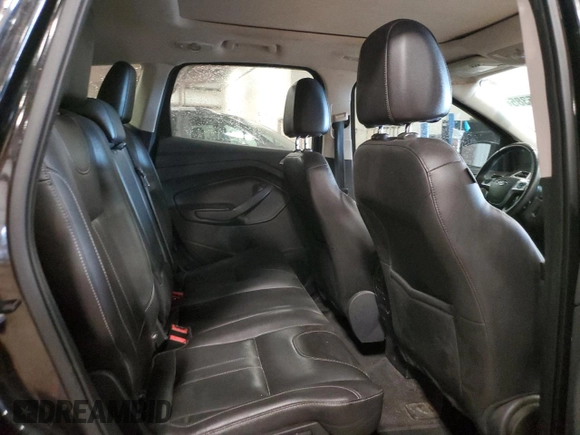 2013 Ford Escape Titanium with VIN 1FMCU9J95DUD63326, listed as a Copart auction lot 54675385 with 76,339 mi miles and Salvage title. Bid and sale history available at DreamBid. Image 11.