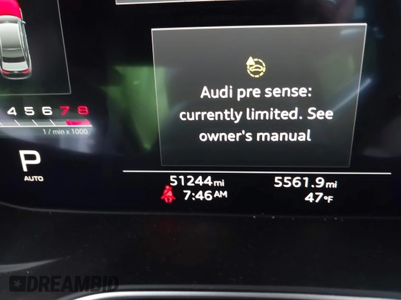2023 Audi A4 S line Premium Plus z VIN WAUEAAF44PN007093, wystawiony jako IAAI lot #42071571 z przebiegiem 51 244 mil mil oraz . Historia ofert i sprzedaży dostępna na DreamBid. Obrazek 15.