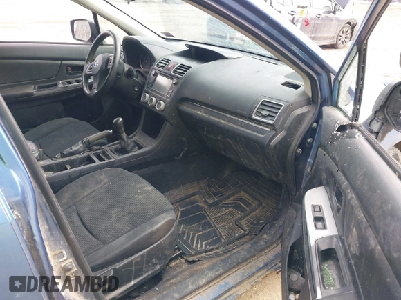 2015 Subaru Impreza 2.0i with VIN JF1GPAA67FG316214, listed as a IAAI auction lot 41704400 with 184,134 mi miles and . Bid and sale history available at DreamBid. Image 5.
