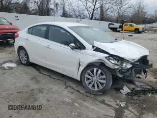 2014 Kia Forte EX with VIN KNAFX4A89E5114846, listed as a Copart auction lot 45282095 with 106,451 mi miles and Salvage Title. Bid and sale history available at carsss.com. Image 4.
