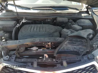 2017 Acura MDX Technology with VIN 5FRYD4H53HB023928, listed as a Copart auction lot 56055535 with 160,249 mi miles and Salvage title. Bid and sale history available at DreamBid. Image 12.