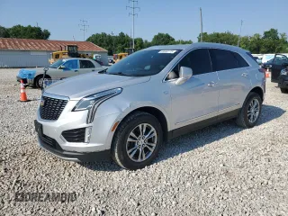 2020 Cadillac XT5 Premium Luxury FWD with VIN 1GYKNCRS5LZ135727, listed as a Copart auction lot 63630775 with 122,943 mi miles and Salvage title. Bid and sale history available at DreamBid. Image 1.