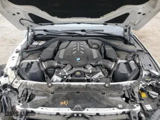 2019 BMW 8 Series M850i xDrive with VIN WBAFY4C57KBX38867, listed as a Copart auction lot 76091124 with 25,850 mi miles and Salvage Title. Bid and sale history available at carsss.com. Image 12.
