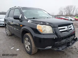 2007 Honda Pilot EX-L with VIN 5FNYF28767B040528, listed as a IAAI auction lot 41155102 with 152,356 mi miles. Bid and sale history available at carsss.com. Image 1.
