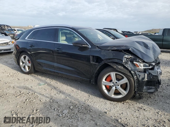 2019 Audi e-tron Prestige with VIN WA1VAAGE0KB008725, listed as a Copart auction lot 52189895 with 36,771 mi miles and Salvage Title. Bid and sale history available at DreamBid. Image 4.