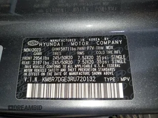 2024 Hyundai Palisade Calligraphy z VIN KM8R7DGE3RU720132, wystawiony jako Copart lot #56704085 z przebiegiem 42 314 mil mil oraz Czysty tytuł • Clean title. Historia ofert i sprzedaży dostępna na DreamBid. Obrazek 13.