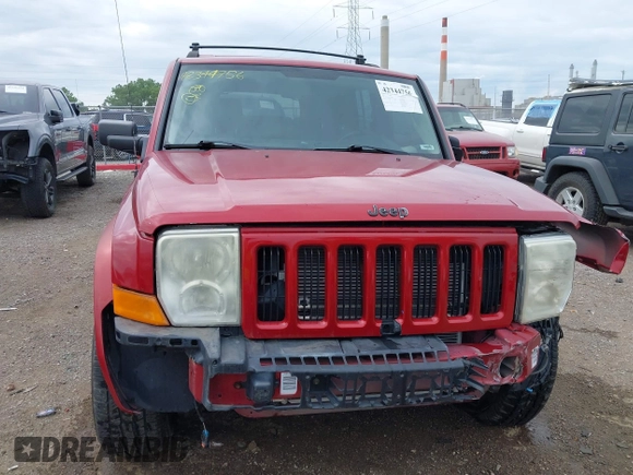2006 Jeep Commander with VIN 1J8HG48K36C318982, listed as a IAAI auction lot 42344756 with 203,838 mi miles and . Bid and sale history available at DreamBid. Image 13.