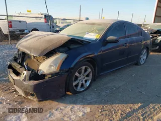 2007 Nissan Maxima 3.5 SL with VIN 1N4BA41E57C864063, listed as a IAAI auction lot 41282342 with Not Provided miles. Bid and sale history available at carsss.com. Image 2.