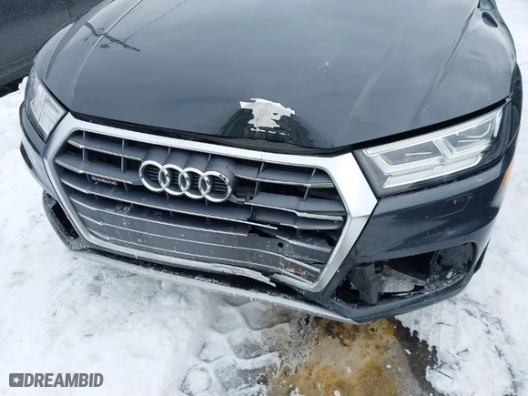 2018 Audi Q5 Premium Plus with VIN WA1BNAFY9J2132381, listed as a IAAI auction lot 41595689 with 66,543 mi miles. Bid and sale history available at carsss.com. Image 6.